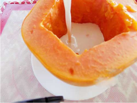 Vừa ngon vừa bổ với rau cau cốt dừa đu đủ chín
