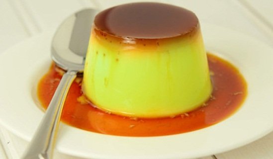 Kem flan trà xanh cực cool và vị trà thơm ngát