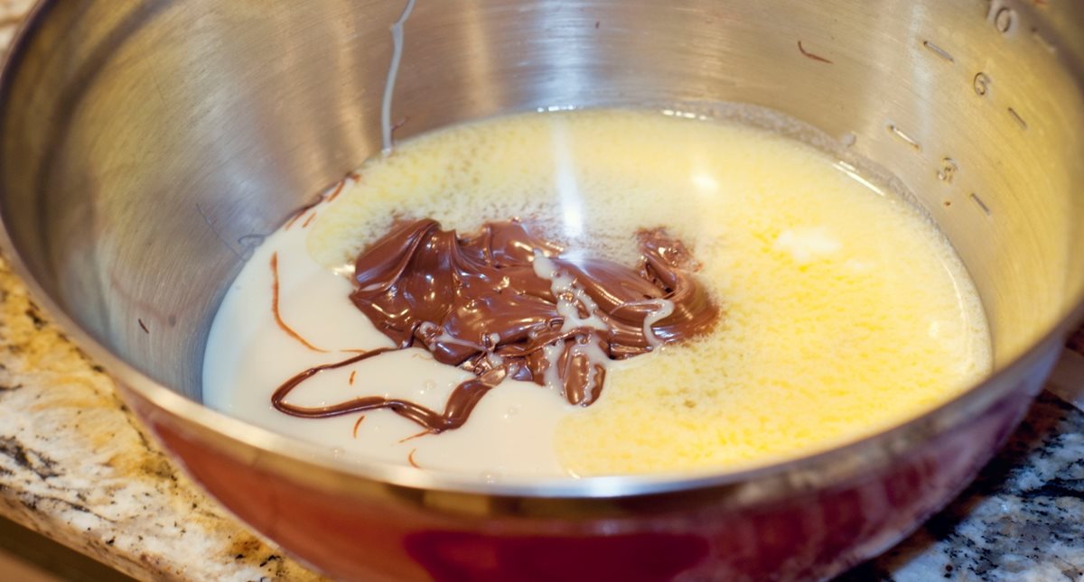 Kem flan chocolate thơm ngon hấp dẫn, nhìn là yêu, ăn là nghiền