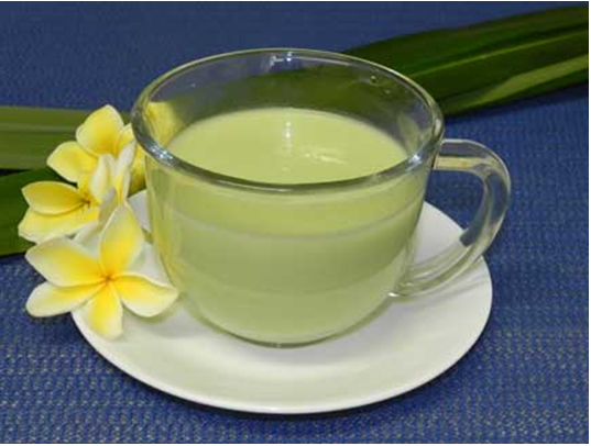 Sữa đậu xanh lá dứa đon giản mà ngon không tưởng