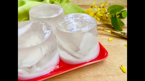 Rau câu dừa dẻo - béo ngậy - thơm mát lịm tim