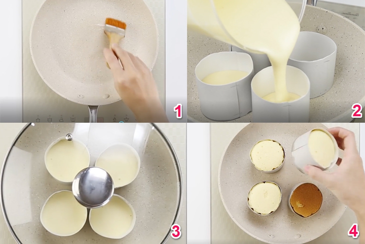 Hướng dẫn làm bánh bông lan rán cực ngon
