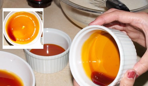Hấp kem flan bằng nồi cơm điện đơn giản tại nhà