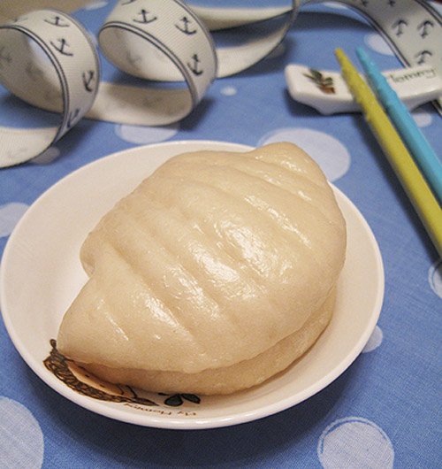 Thơm ngon bắt mắt món bánh bao hình con sò cho bé