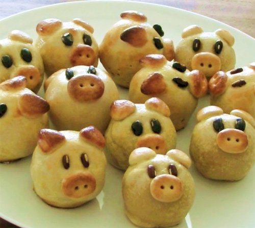Làm ngay mẻ bánh trung thu hình heo ngộ nghĩnh cho bé chỉ trong 30 phút