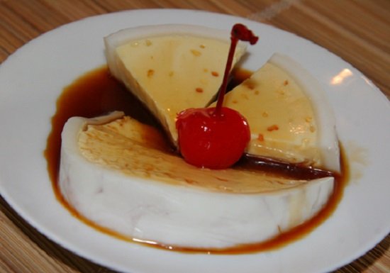 Kem flan trái dừa mát lịm mùa hè nha cả nhà