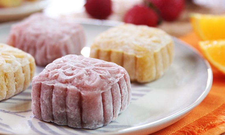 Không lo tăng cân với món bánh trung thu hoa quả cực ngon
