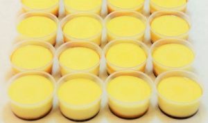 Bánh flan phô mai cực béo cho bé suy dĩnh dưỡng, thiếu chất béo