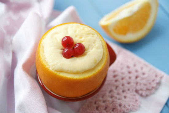 Công thức bánh flan cam thơm lạ giàu vitamin C