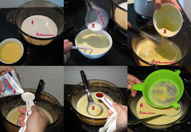 Chia sẻ công thức làm bánh flan theo kiểu Nhật