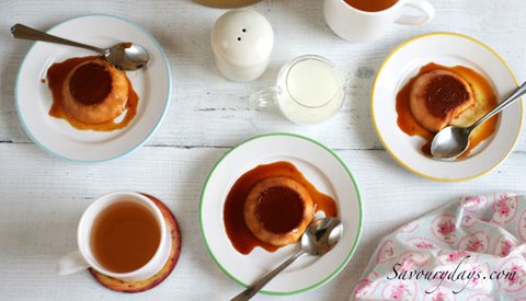 Công thức bánh flan sữa đậu nành tốt cho phụ nữ
