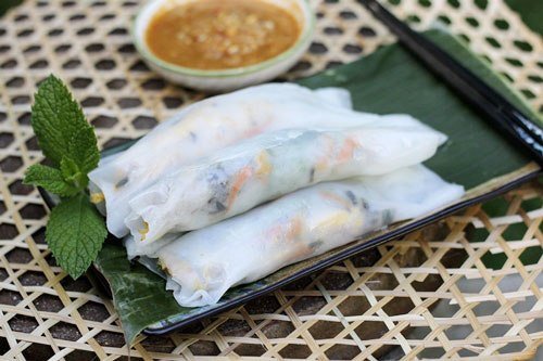 Công thức bánh cuốn cho những người ăn chay