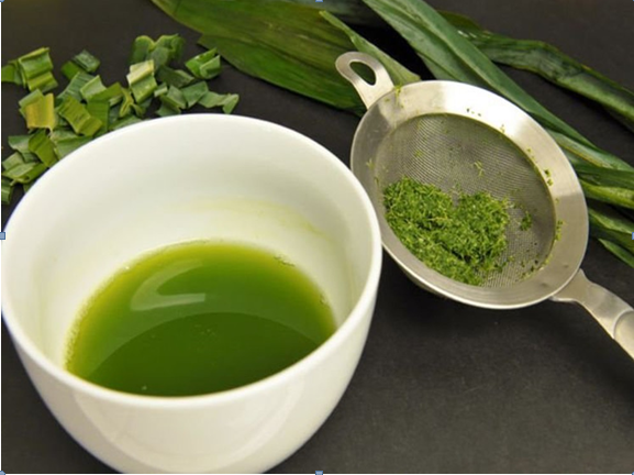 Rau cau cốt dừa lá dứa món ngon giải nhiệt