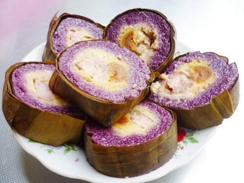 Công thức chuẩn làm bánh tét nếp cẩm miền Nam