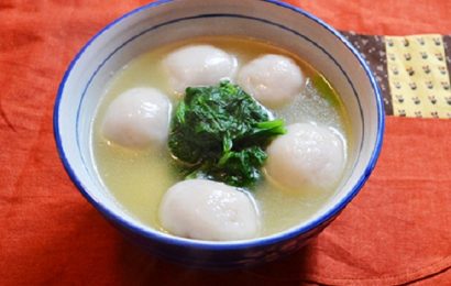 Khác lạ món bánh trôi mặn nhân thịt cực ngon cho ngày cuối tuần
