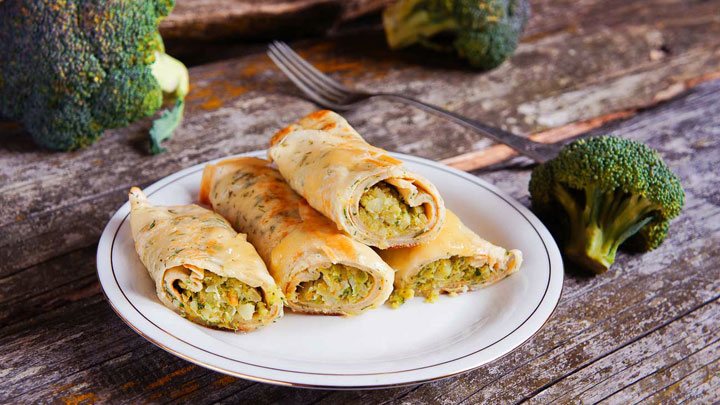 10 phút làm bánh crepe mặn cho bữa xế vừa nhanh vừa ngon