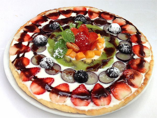 Độc - Lạ - Ngon bánh pizza hoa quả lạ miệng