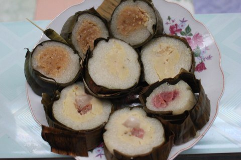 Thưởng thức món bánh Tét miền Tây do chính tay bạn làm chỉ sau 5 bước